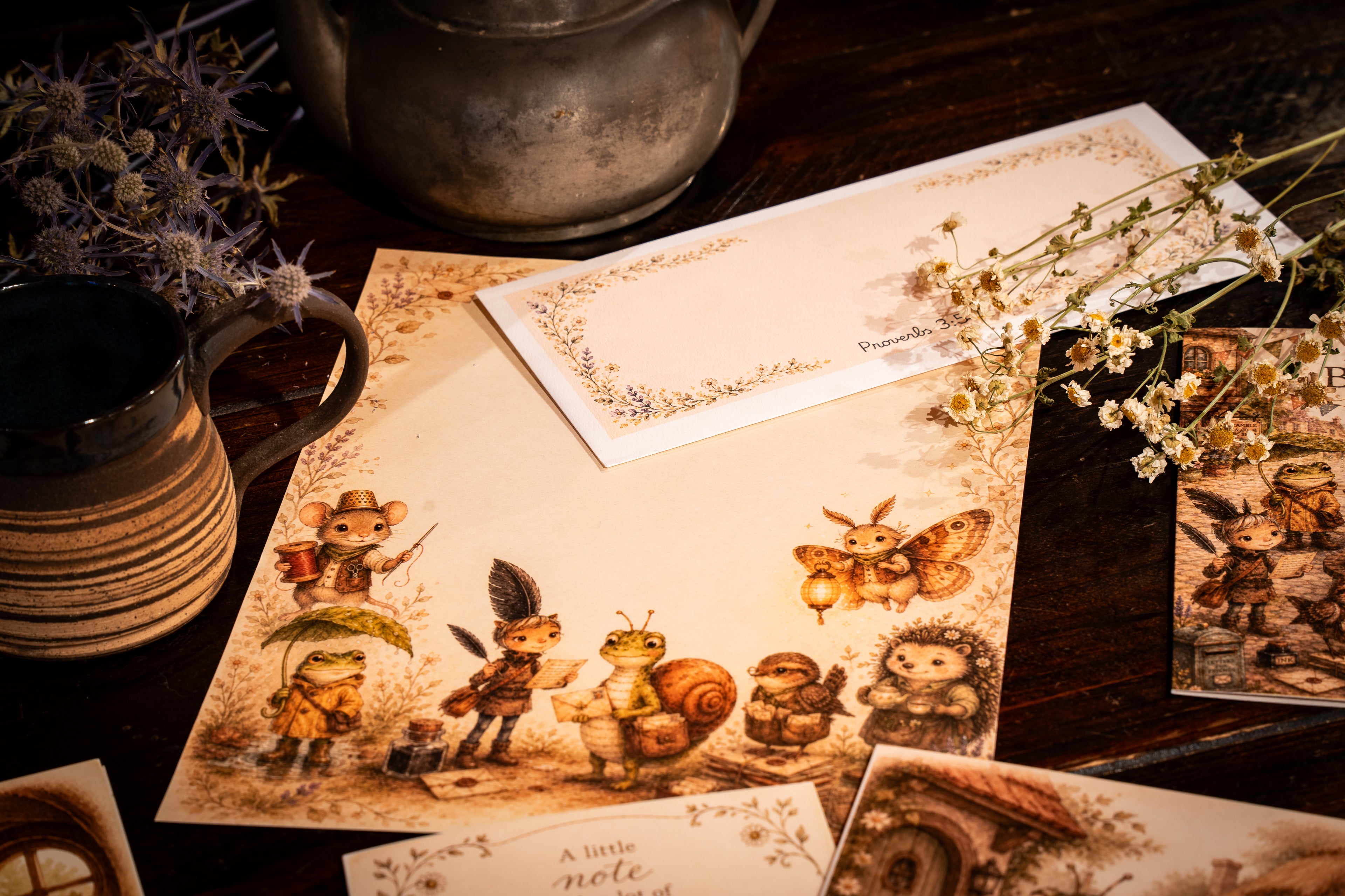 Seven Friends Stationary Set